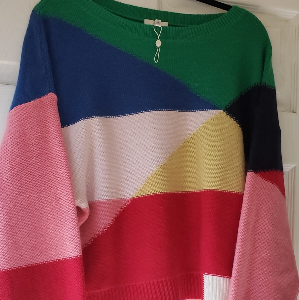 Joie Mega Colorblock sweater